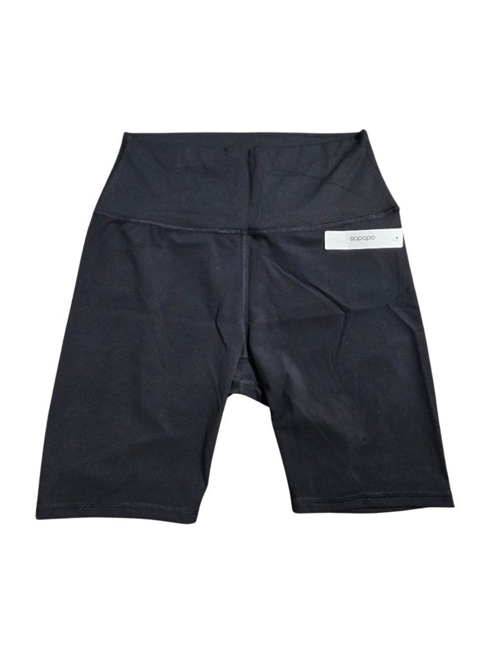 NWT | Ododos High-Waisted Tummy Control No-Front-Seam Biker Shorts | Large